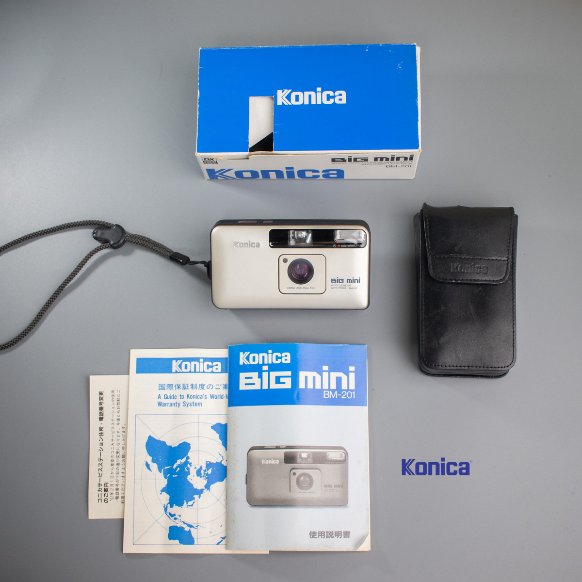 超レア 【ほぼ新品 元箱】 コニカ Konica BIG mini BM-201